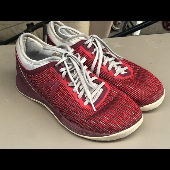 Reebok | Shoes | Reebok Y351 Womens Red Crossfi Sneakers Size 7 | Poshmark